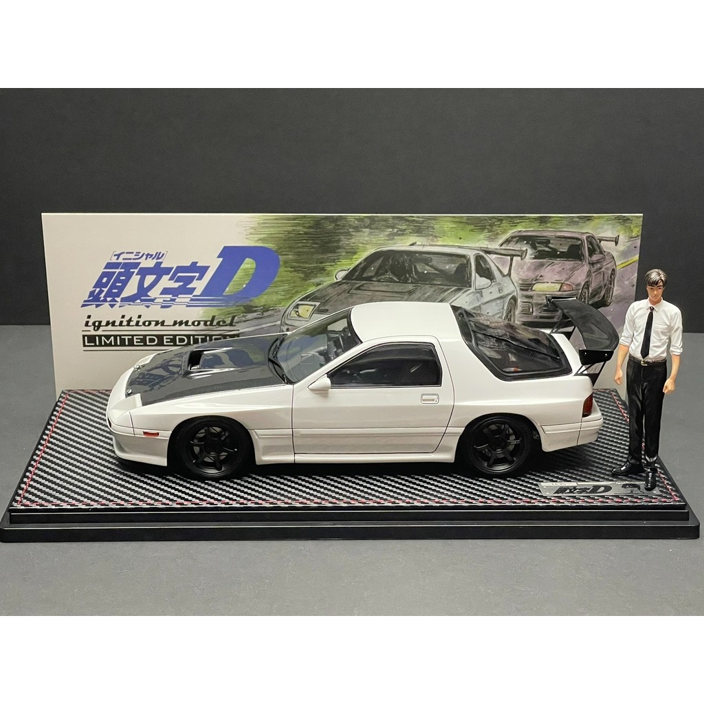 1/18 Initial D IG จุดระเบิด Mazda RX7 FC3S Initial D Ryosuke Takahashi ...