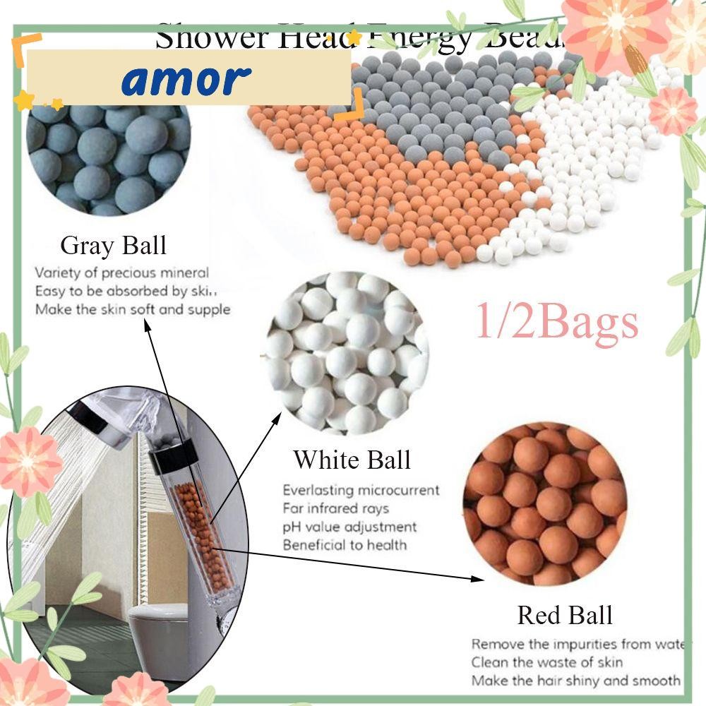 Amor12 1/2Bags Energy Bead Negative Lons Sprinkler Handheld Sprayer