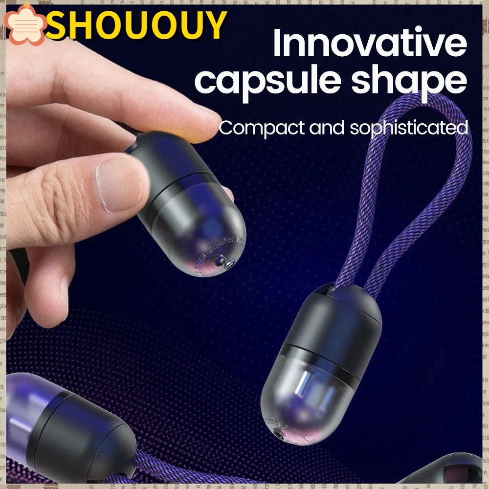 SHOUUY สายชาร์จเร็ว, PC Capsule Storage สาย USB C ถึง USB C, แบบพกพา ...