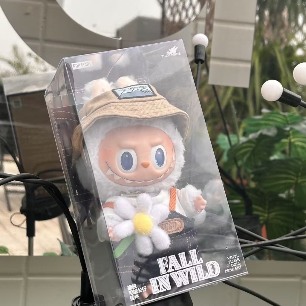 POPMART LABUBU The Monsters Fall In Wild Series ตุ๊กตาไวนิลจี้ labubu ...