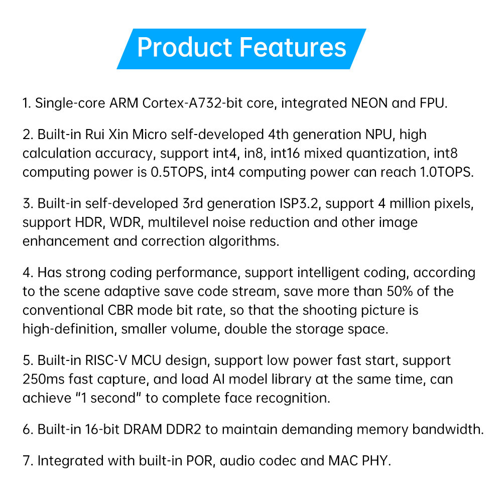 Diymore Luckfox Pico Plus Luckfox RV1103 Linux บอร์ดพัฒนา Cortex-A7 พร ...