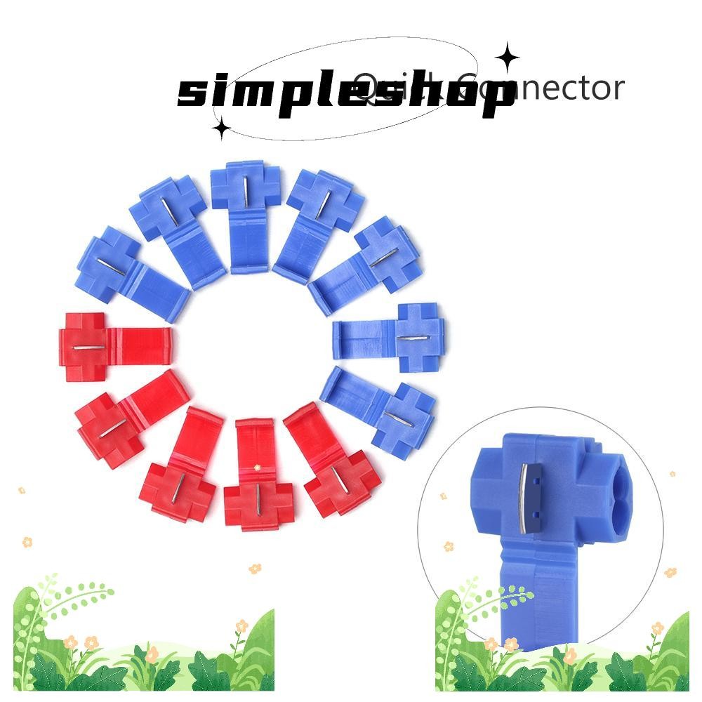 Simple 20/50/100 ชิ้น Quick Connector Professional ฤดูใบไม้ผลิลวด ...