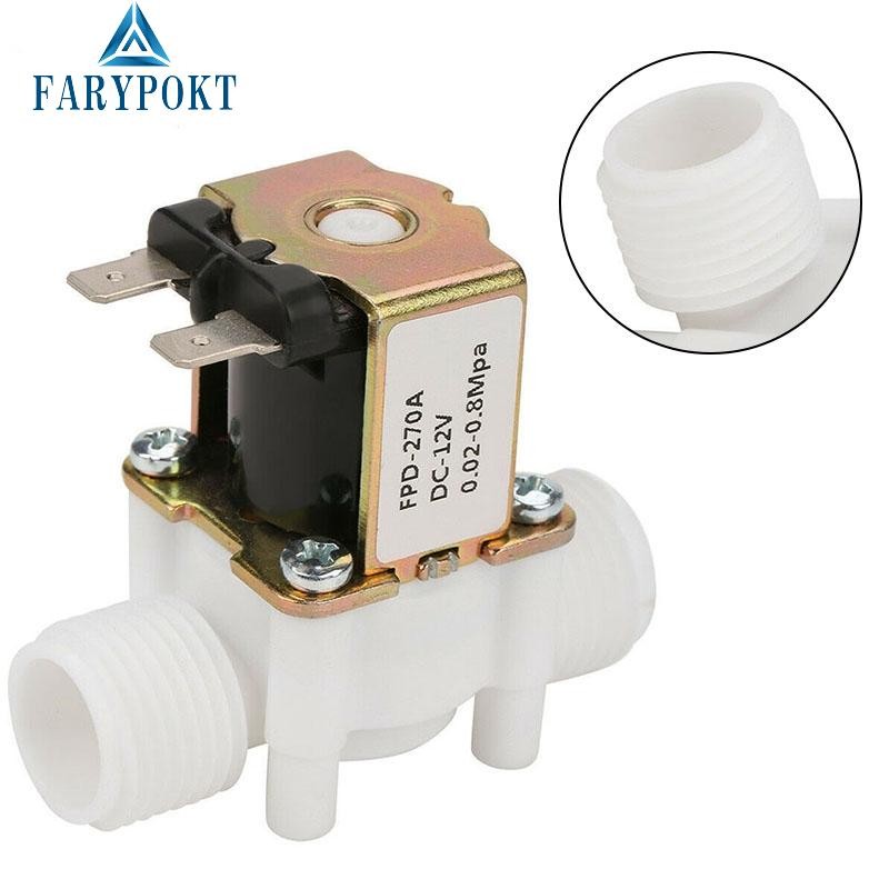 Fpd-270a DC12V วาล์วน้ําเข้าแรงดัน 4 จุดปกติปิด SolenoidValve | Shopee ...