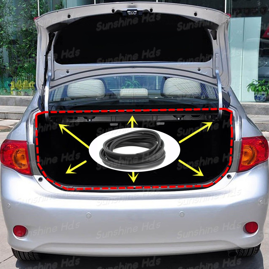 รถTrunkซีลสําหรับToyota corolla altis 2001-2022 G9 G10 G11 G12 Noise ...
