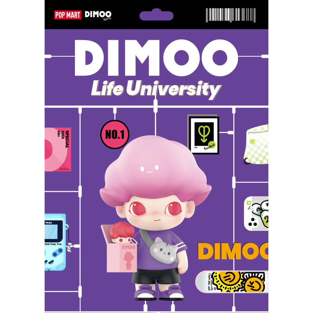 Dimoo Life University Series [ของแท้] ของขวัญ POPMART สําหรับแฟน ...