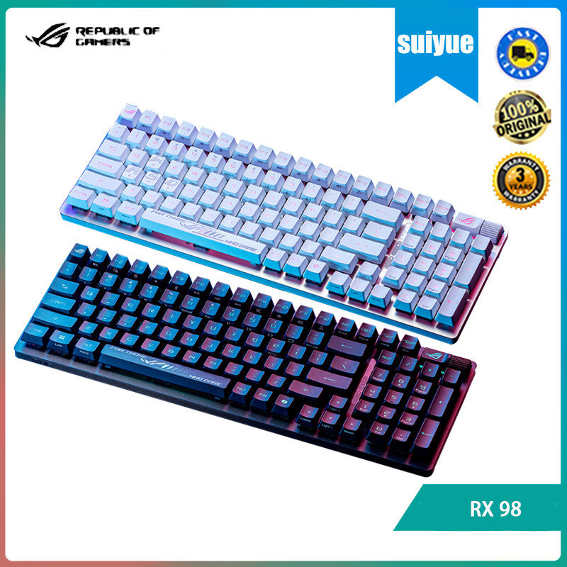 Rog Ranger 2 RX 98 สอบจําลองที่สามคีย์บอร์ดเกมกลไร้สายโน้ตบุ๊คเกม E ...