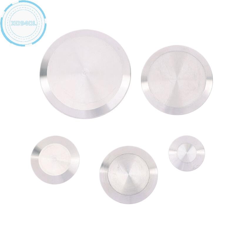 AYTOSH Tri Clamp SUS 304 Inoxydable Sanitaire Tri-Clamp TC Blind Cover End Cap, for Les Fabricants De Machines Tri Clamp Sanitaire (Size : 25.4mm Flange OD