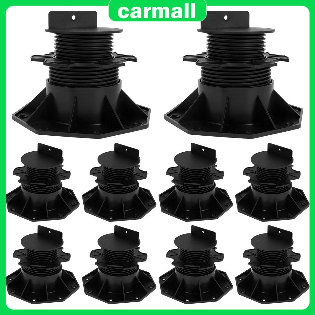 10 ชิ้น Decking PESTAL Riser แบริ่งสนับสนุนสูงโหลด Deck และชั้นสนับสนุน ...