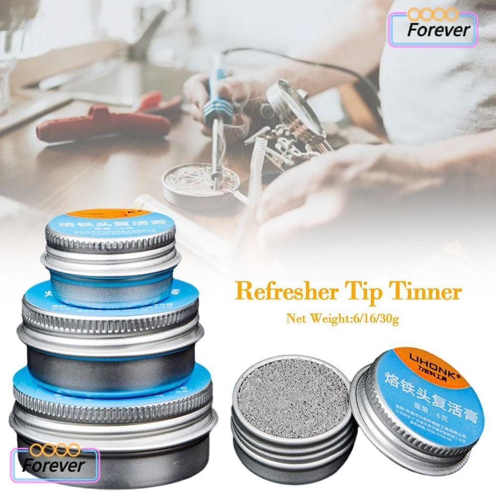 4pcs Tip Tinner 16g Solder Iron Tip Cleaner For Removes Oxidation