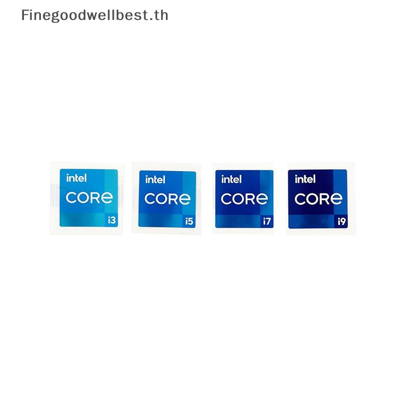 Fbth Intel i3 i5 i7 i9 11th Core Duo Pentium โลหะคอมพิวเตอร์กรณีป้ายสติ ...