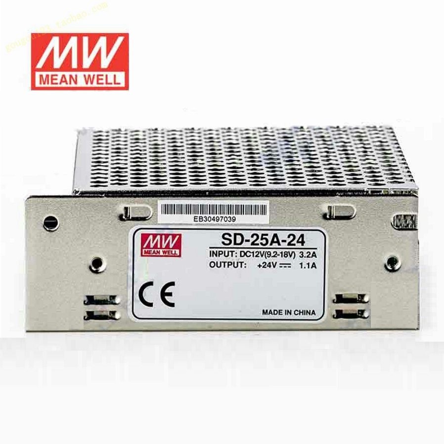 MEAN WELL DC to DC 25W switching power supply SD-25A /25B/25C 5V 12V ...