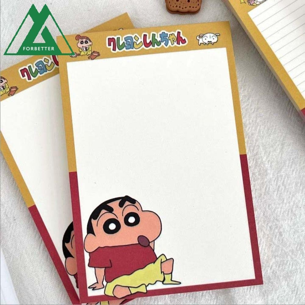 Forbetter Memo Reminder กระดาษ, 50 แผ่นการ์ตูนอะนิเมะ Crayon Shin Chan ...