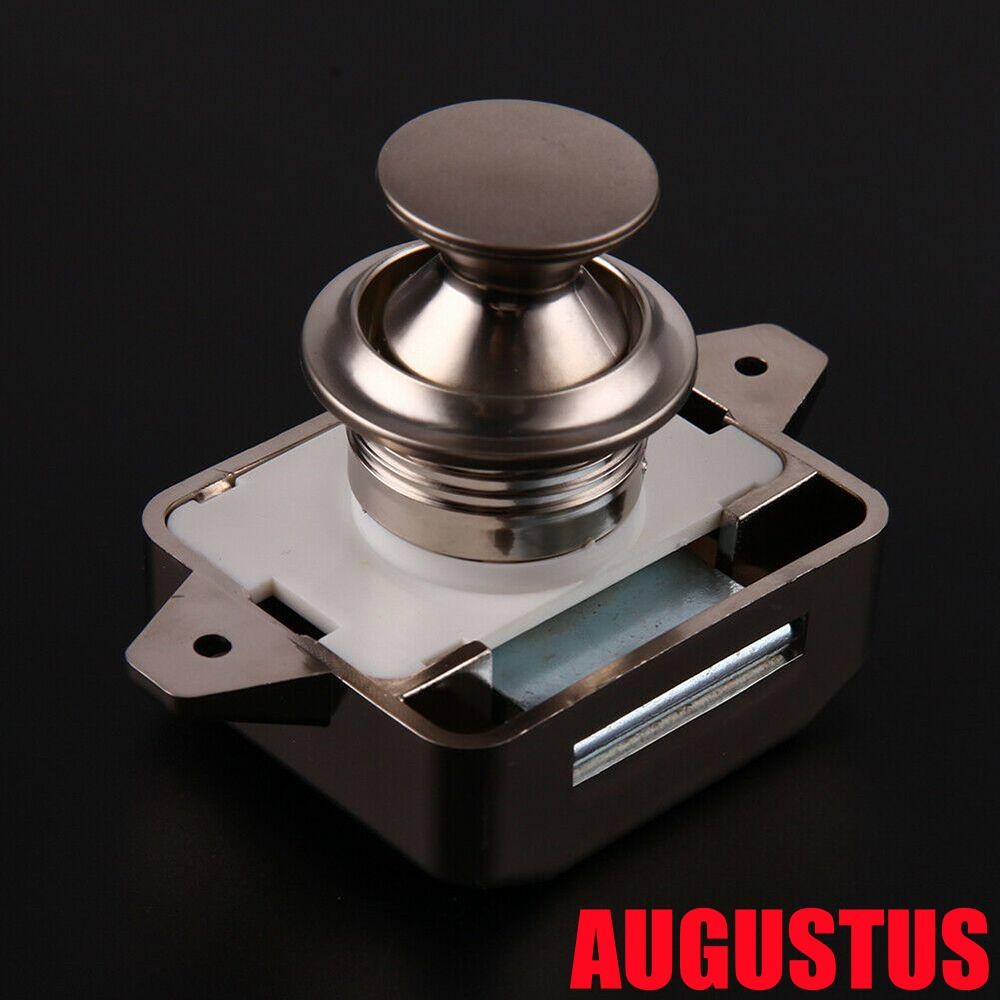 Augustus Push Lock บ้านตู้เฟอร์นิเจอร์อุปกรณ์เสริมปุ่มล็อคลูกบิดตู้ ...