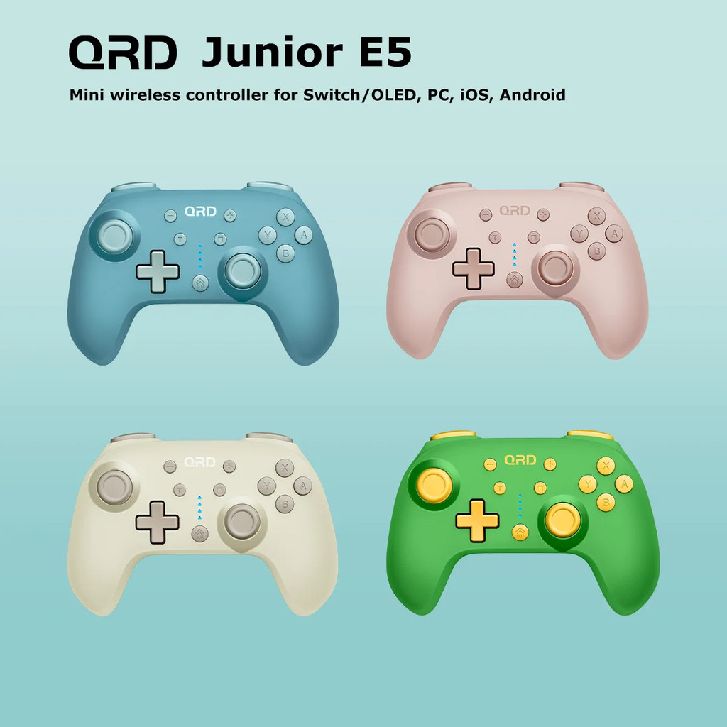 [NEW] Junior E5 Mini Wireless Controller สําหรับสวิทช์/oled/lite Pc Ios ...