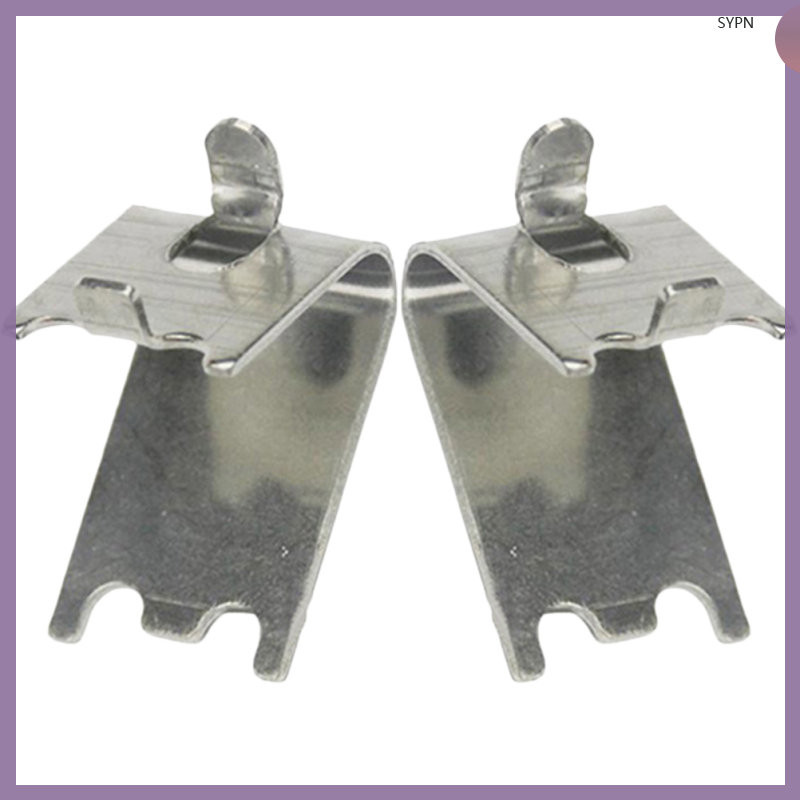 2 ชิ้นตู้เย็นชั้นวางคลิปสนับสนุนสแตนเลส Hook Cooler ปรับรองรับ Rack ตู้ ...