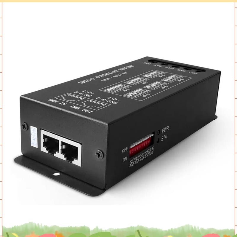 DMX512 H807 RGB LED Controller WS2811 WS2812B WS2813 WS2815 พิกเซล LED ...