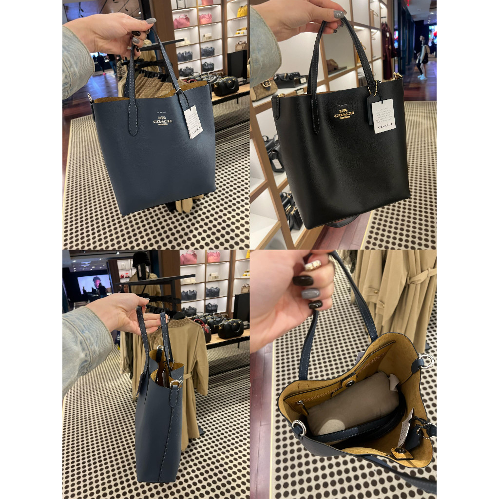แท้ Thea Tote Bag CP036 CP037 ผู้หญิง กระเป๋าสะพายข้าง COAC H กระเป๋า ...
