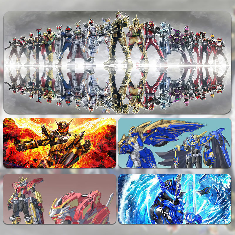 แผ่นรองเมาส์ Kamen Rider ขนาดใหญ่ Heisei Age Rider Collection เกมเล่น ...