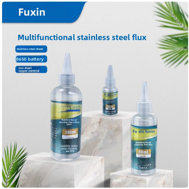 30ml / 80ml/200ml สแตนเลส Flux แบตเตอรี่อิเล็กโทรดบัดกรี Quick Repair ...