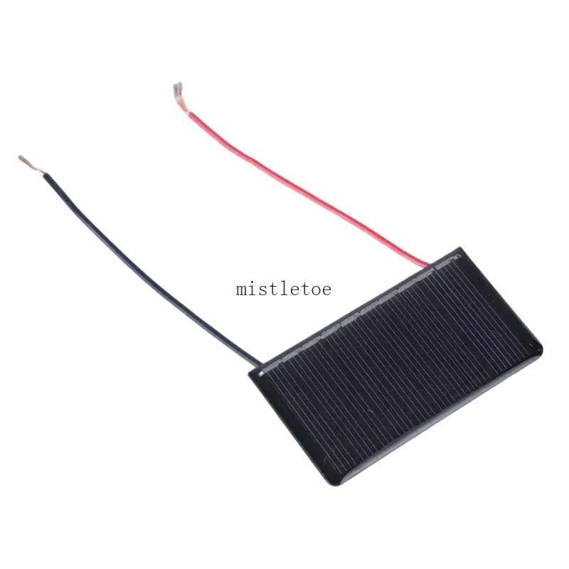 MIS Solar Cell 5V 60mA แผงโซลาร์เซลล์พกพาสะดวกใช้สําหรับโครงการ ...