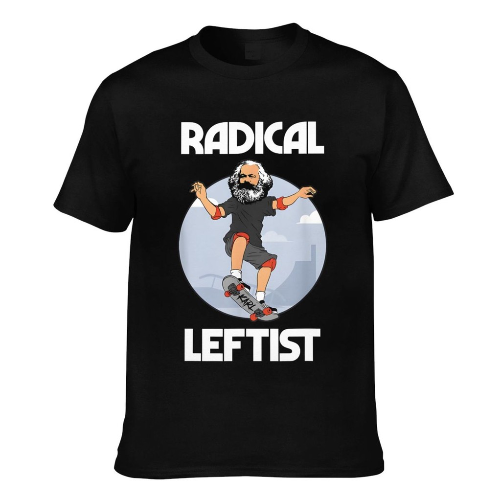 สเก็ตบอร์ด Radical Leftist Mens Cool Tshirt เสื้อผ้าแฟชั่น | Shopee ...