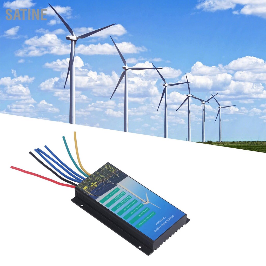 SaTine Wind Solar Hybrid Charge Controller IP67 เครื่องกำเนิดไฟฟ้า ...