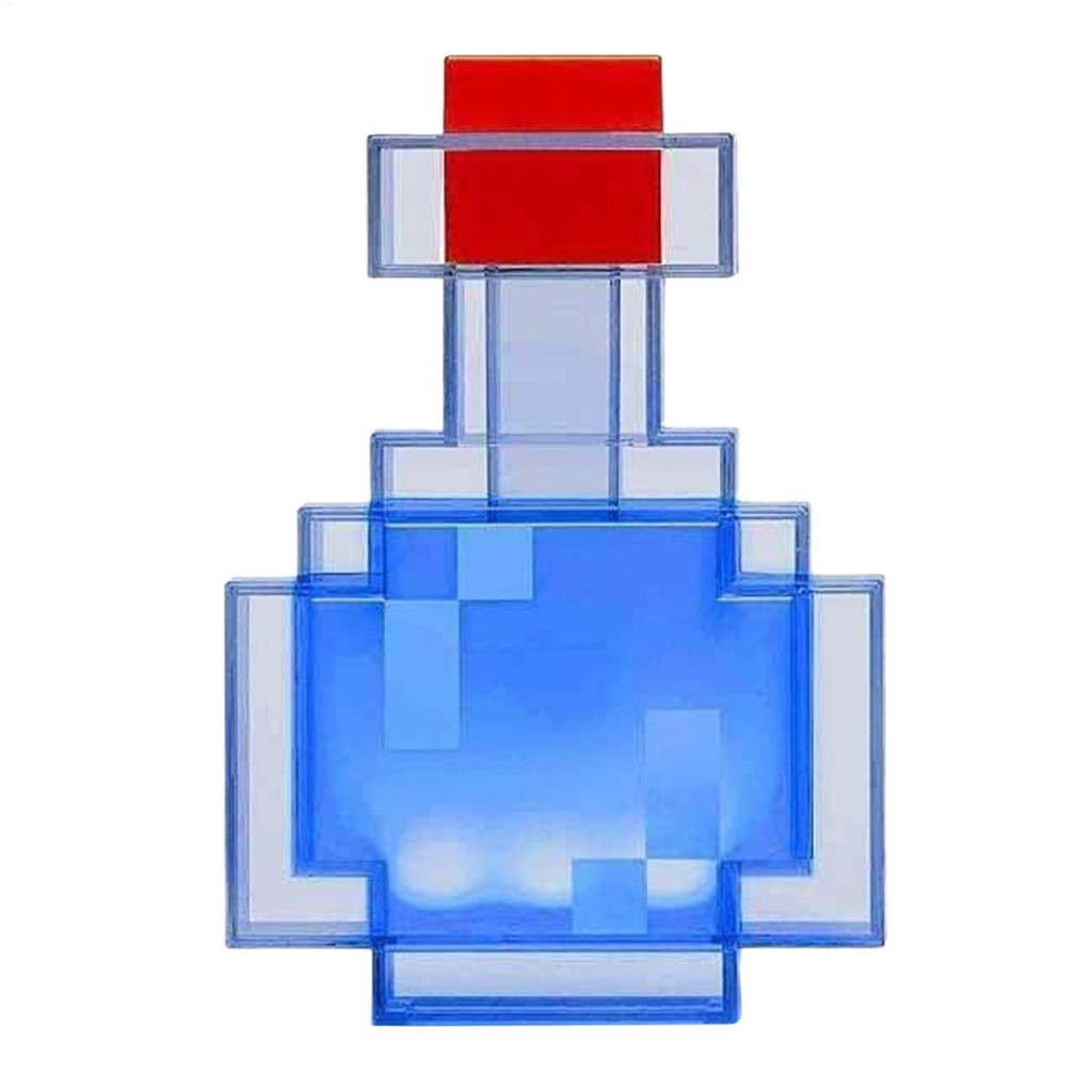 Minecraft potion ขวดไฟกลางคืน ขวดโพชั่นโลกของฉัน ไฟ LED 8 สี เปลี่ยนได้ ...