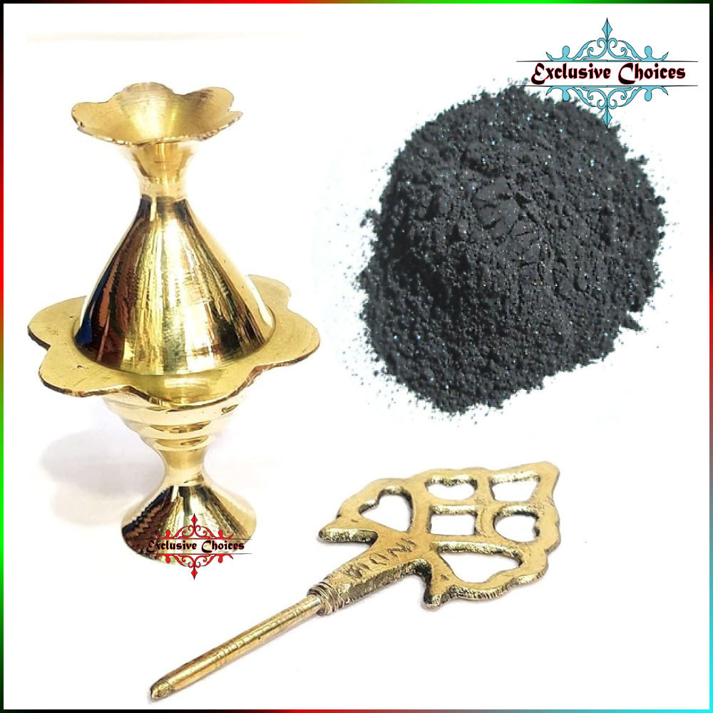 คุณภาพระดับพรีเมียม SURMA STONE Powder 100g/50g พร้อมหม้อ/ celak serbuk ...