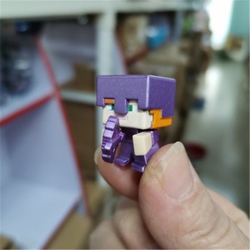 ของแท้ Minecraft Minecraft สินค้าโมเดลเกม Cube Mini Doll Mini Doll ...