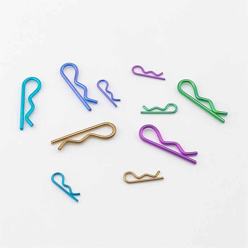6al/4v Titanium R-Type Spring Cotter Pin 1mm Wave Shape Split Clip for ...