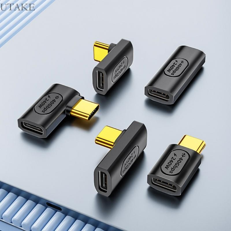 Tuakee 240W USB C Extender อะแดปเตอร์ Type C ชายหญิง Extender 40Gbps ...
