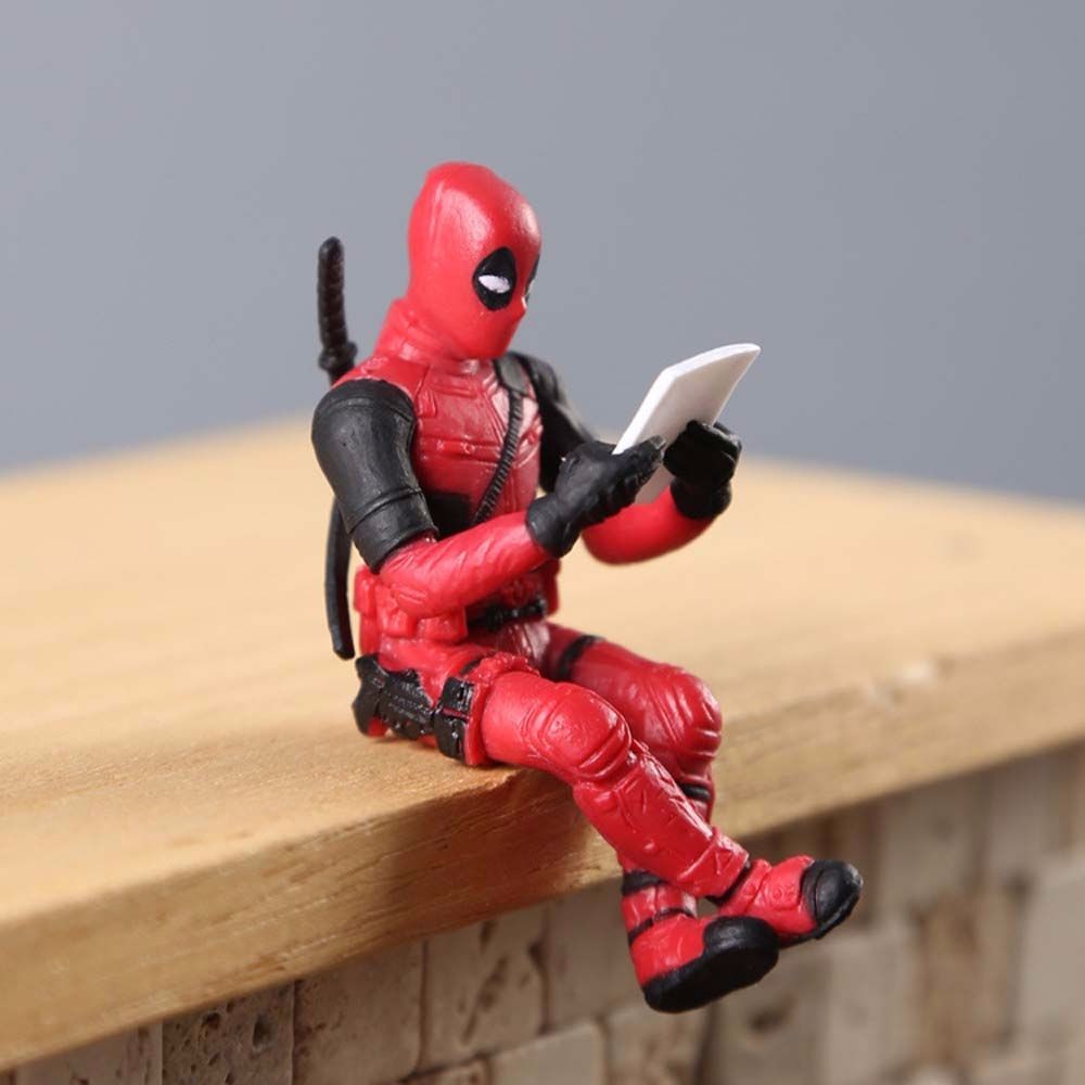 Marvel Deadpool PVC Action Figure - อย่างเป็นทางการ Superhero Car ...
