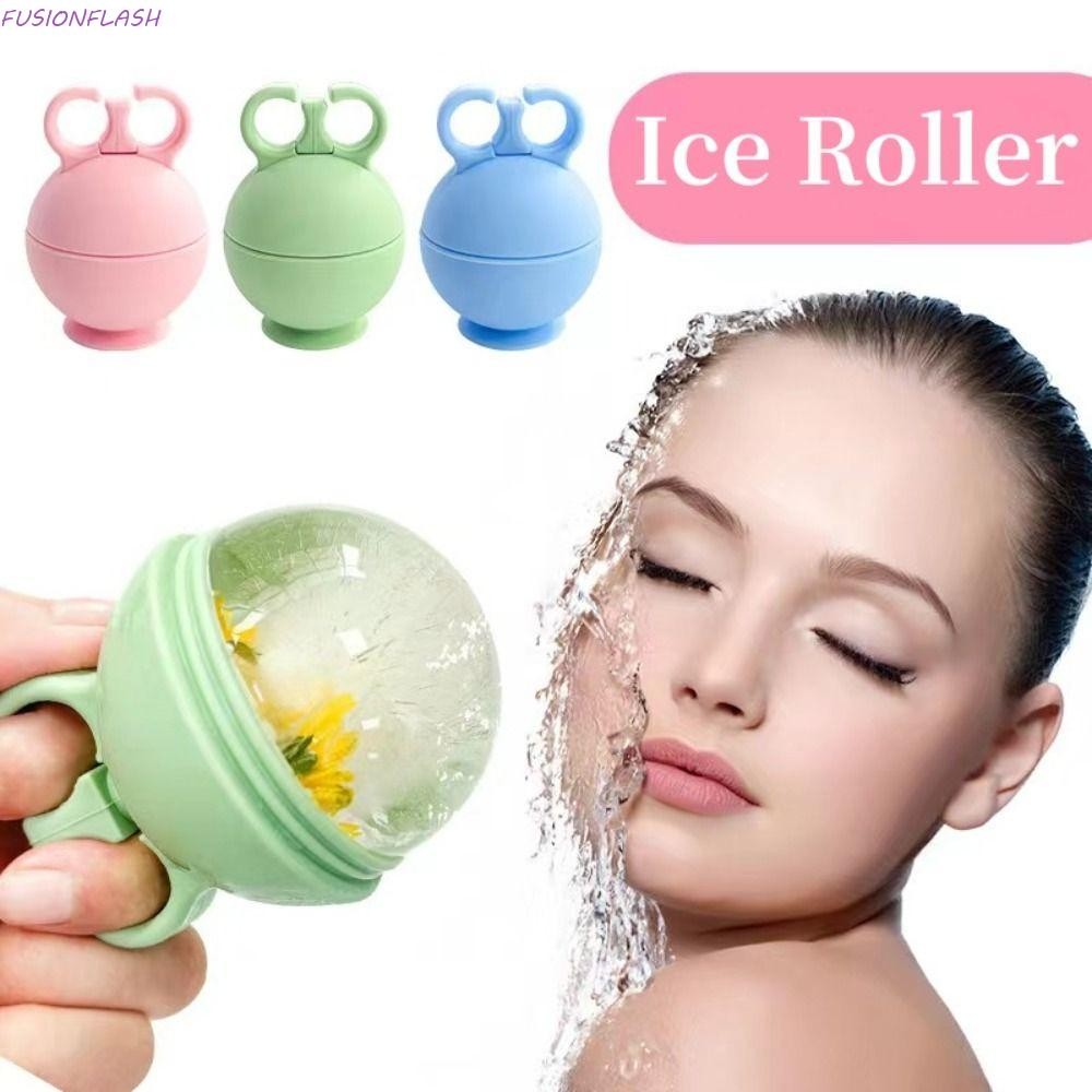 Fusionflash Ice Roller, ซิลิโคน Cooling Face ซิลิโคน Ice Cube แม่พิมพ์ ...
