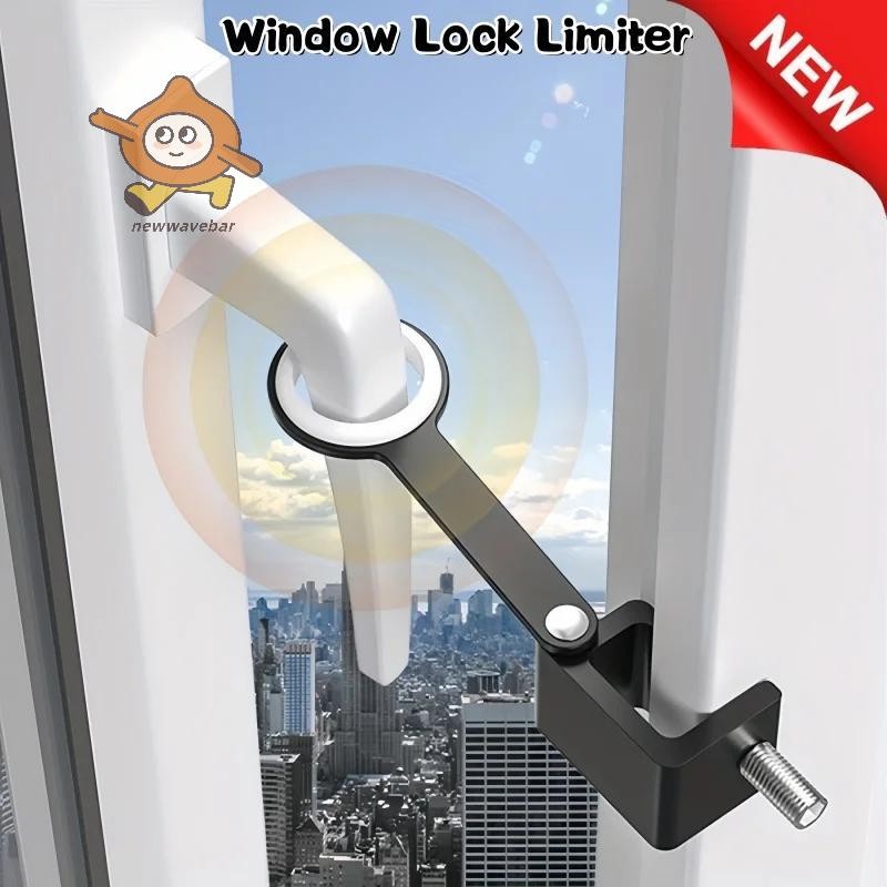 {}newwave} 1 ชุด Home Guard Locking Buckle Free Punch Metal Window Lock ...