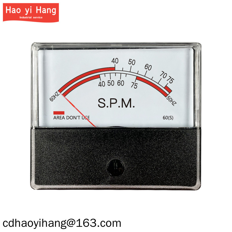 Speedometer 60S 80S 160S เจาะมอเตอร์ SPM Tachometer Speedometer 45/50 ...