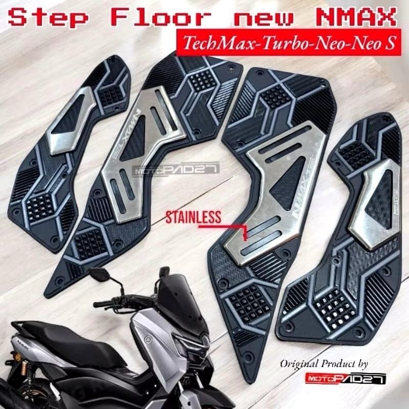 Nmax Neo Neo S Techmax Nmax ยางเทอร์โบ Stainles Premium Footrest Nmax ...