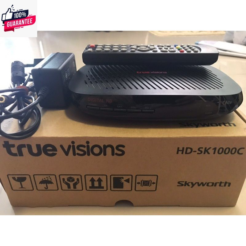 Truevision HD-SK1000C ไม่มีการ์ดให้ สินค้าสภาพดี กล่องทรูวิชั่นใช้ในระ ...