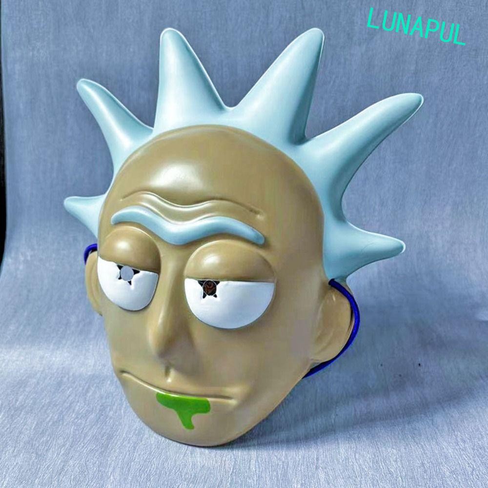 Lunapul Morty และ Rick Mask, 3D Headwear หน้ากากฮาโลวีน, อุปกรณ์ประกอบ ...