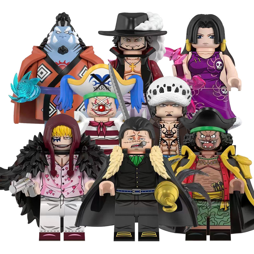 อะนิเมะชิ้นจระเข้ Hancock Donquixote Jinbe Dracule Mihawk Buggy คอลเลก ...