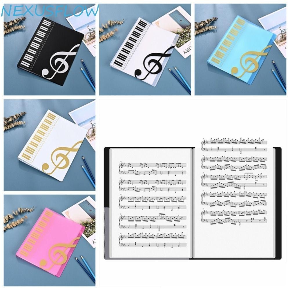 Nexusflow Music Score โฟลเดอร์ Musician 40 หน้า A4 โฟลเดอร์กระดาษ ...