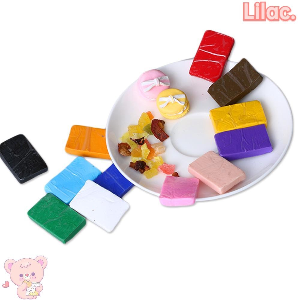 LIILACC 32/24/12/10 คละสี Polymer Plasticine Moulding เตาอบ Bake DIY ...