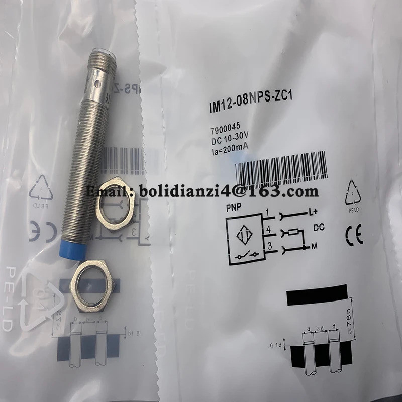 เซ็นเซอร์ใหม่สําหรับ Proximity Switch IM12-08NPS-ZC1 IM12-02BPS-ZW1 ...