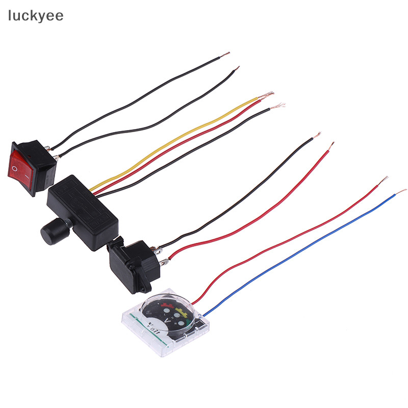 Luckyee Electric er Speed Controller 12V สวิตช์ปรับตําแหน่งตัวปรับ ...