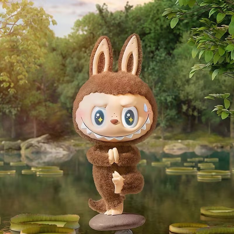 Pop MART THE MONSTERS Mystery Box Labubu Gift Lazy Yoga Random Blind Sg 11134201 7rdvz