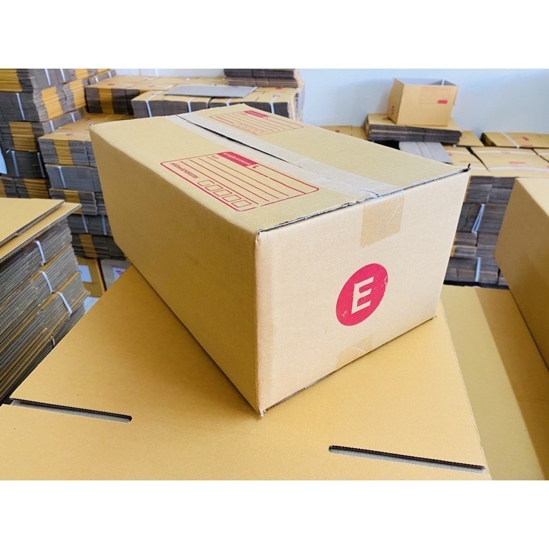 FastBox กล่องไปรษณีย์ กล่องพัสดุ เบอร์ E แพ็คละ 20 ใบ ราคาถูก สั่งด่วน ...