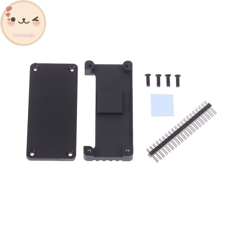 Chee Raspberry Pi Zero 2 W เคสอลูมิเนียมหุ้มเกราะพร้อมแผ่นความร้อนฮีท ...