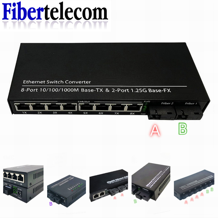 1f2e 2F2E 1F4E 2F8E 2F4E 4F3E 8F2E Optical Fiber Media Converter ...