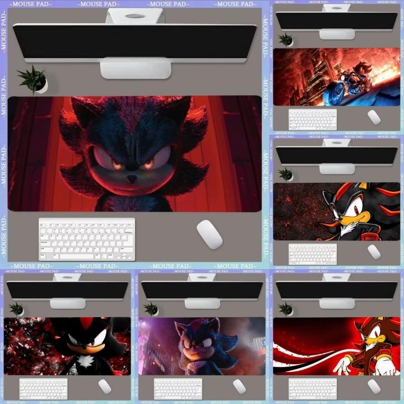 Shadow The Hedgehog Gaming Mouse Pad ขนาดใหญ่ XXL โต๊ะล็อคขอบลื่น ...