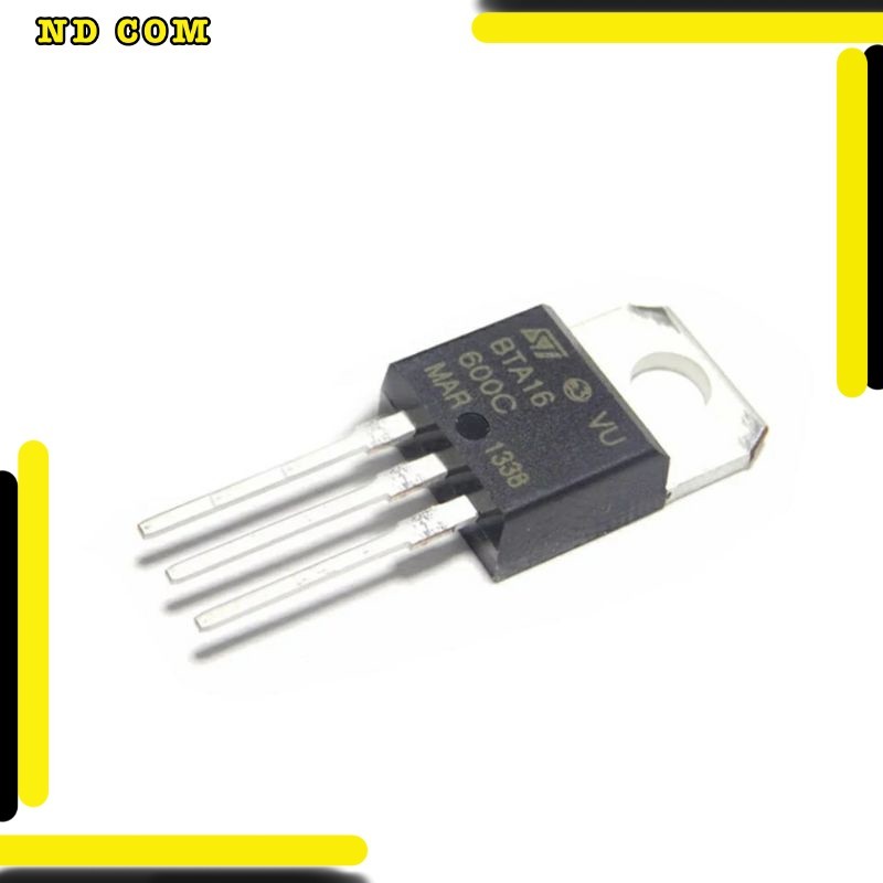 10 Pièces Triac BTA06-600C 600V 6A - Thyristor BTA06-600