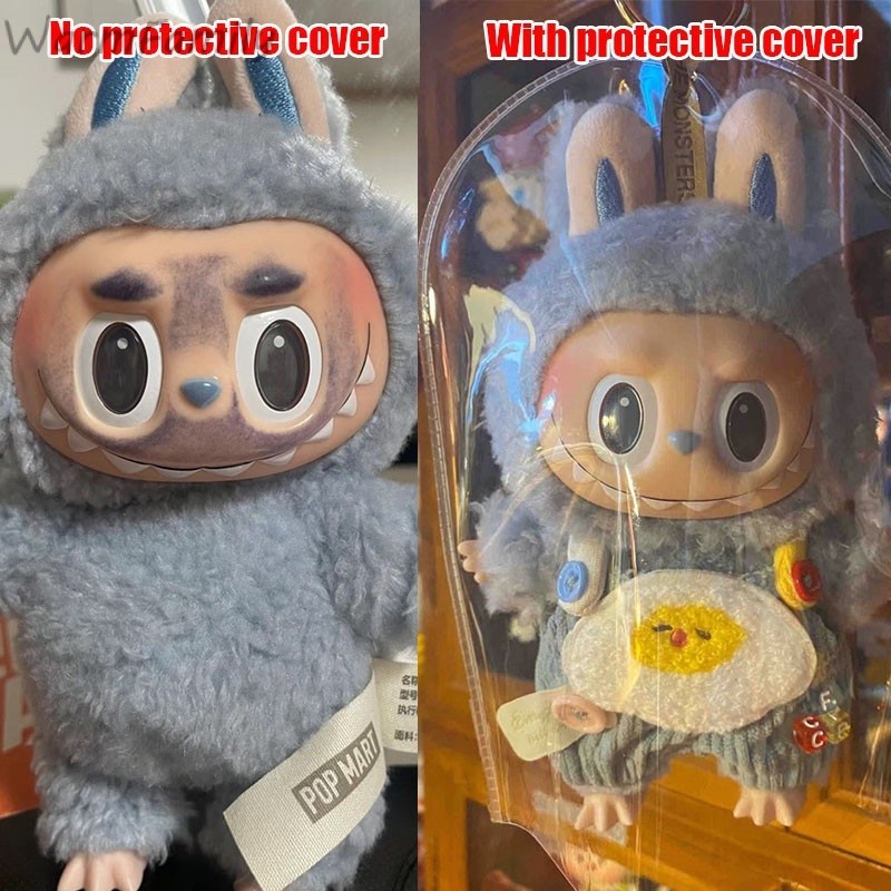Pvc ลาบูบู้ ซองใส labubu macaron ขนาด 18cm ถุงใส่ตุ๊กตา labubu | Shopee ...